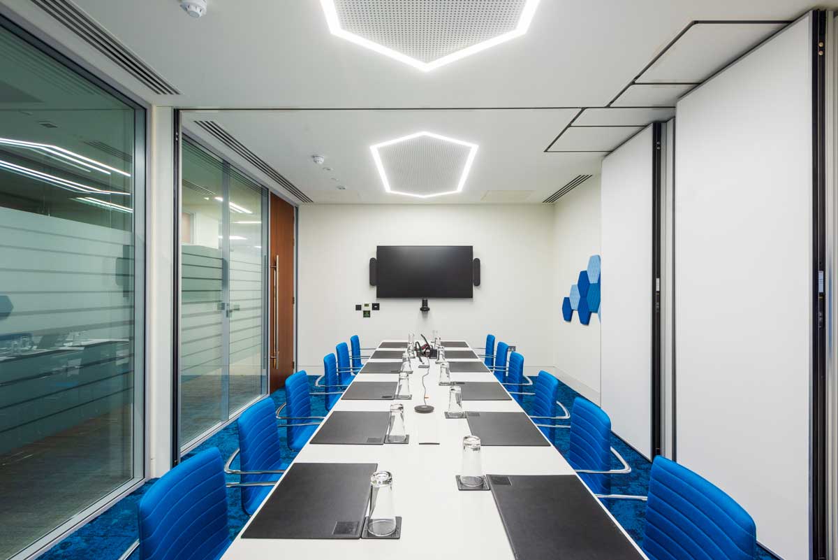 AXA DUBLIN Fitout Design Boardroom